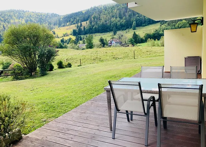 Daire Black Forest Retreat With Private Sauna